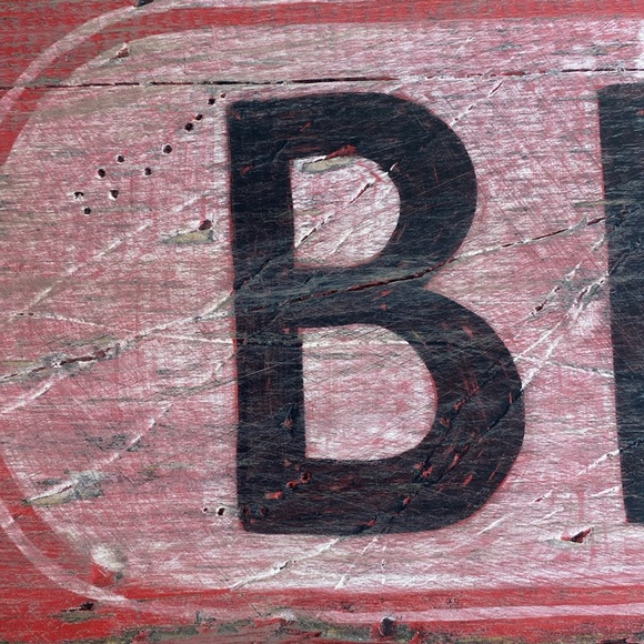 100% Artist Painted by Hand Wooden Beach Sign Tropical Wall Decor One of a Kind - Picture 2 of 10